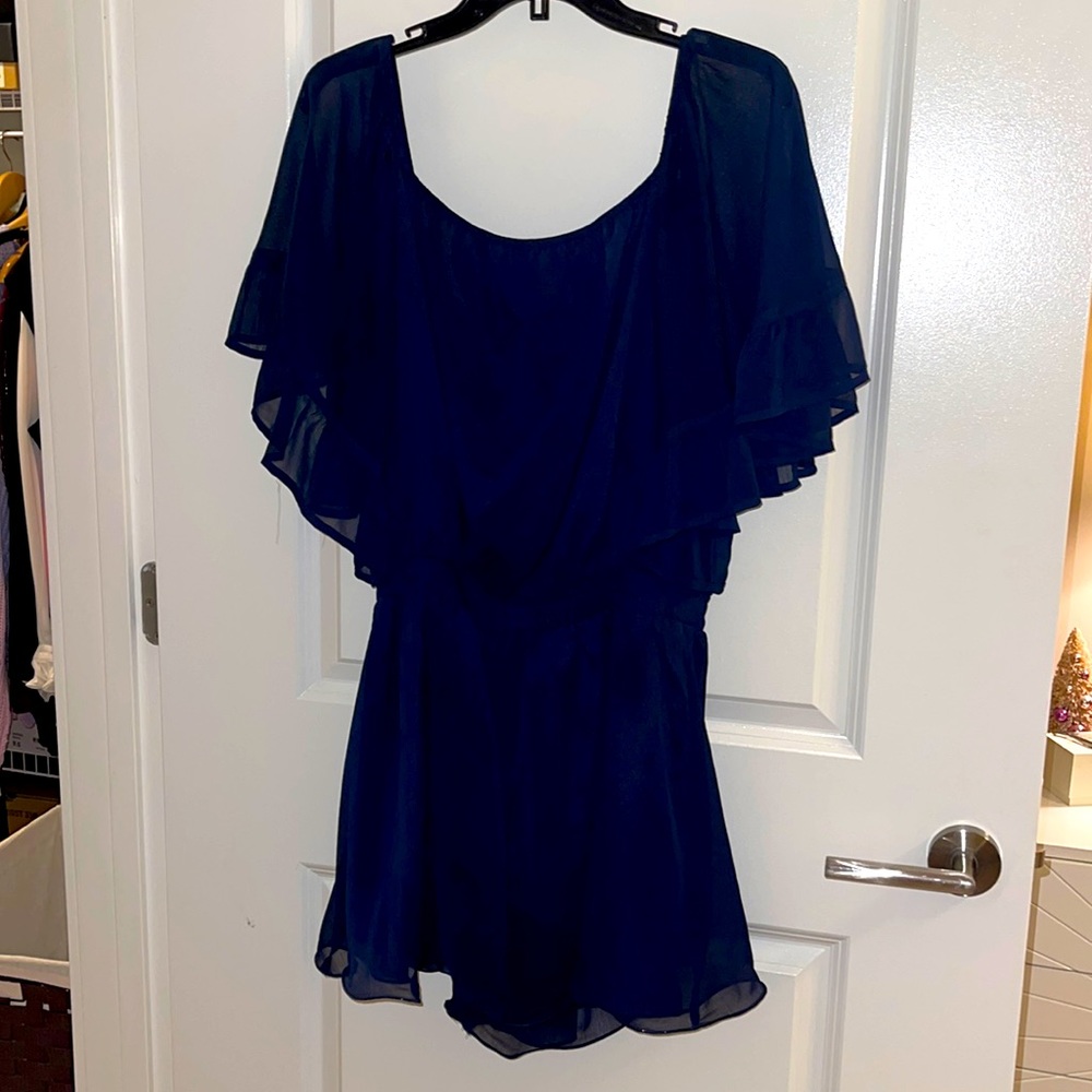 Beautiful dark blue romper